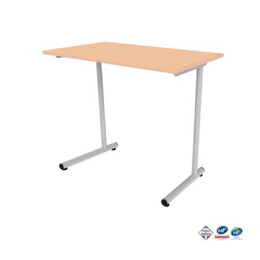 Table scolaire T6  70x50 cm