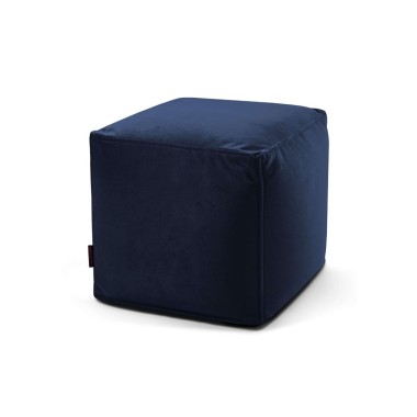 Pouf BLOCK bleu nuit