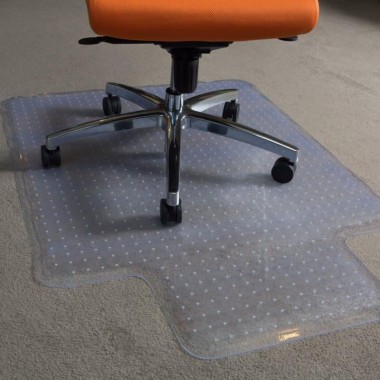Protège-sol,tapis de protection de sol transparent pour chaise de