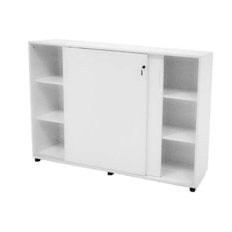 Armoire de bureau portes coulissantes H.105 cm Wist