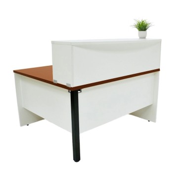 Bureau comptoir en angle pour entreprise MADERA